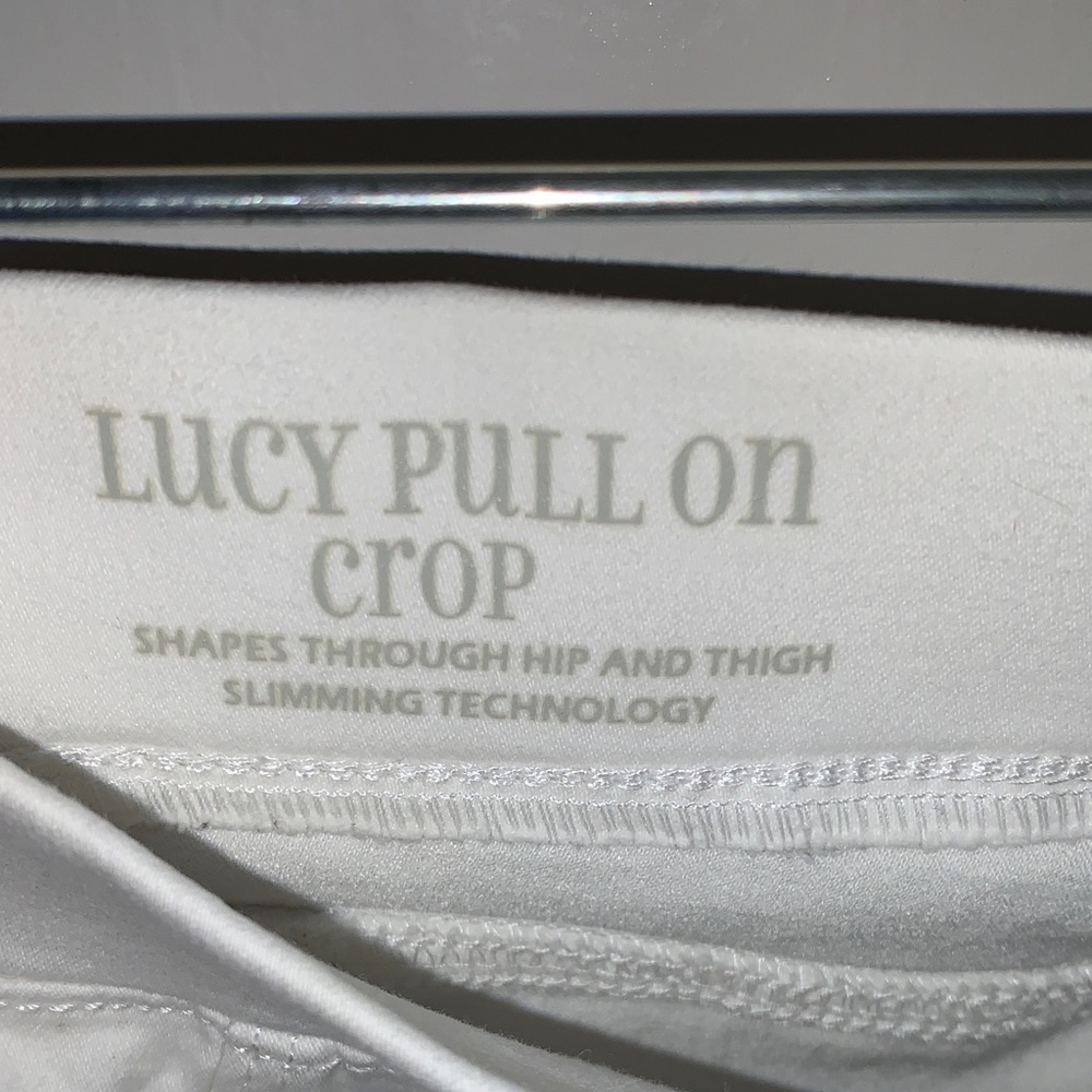 Sportstyle Women's White Straight Leg Pants - Picture 3 of 6